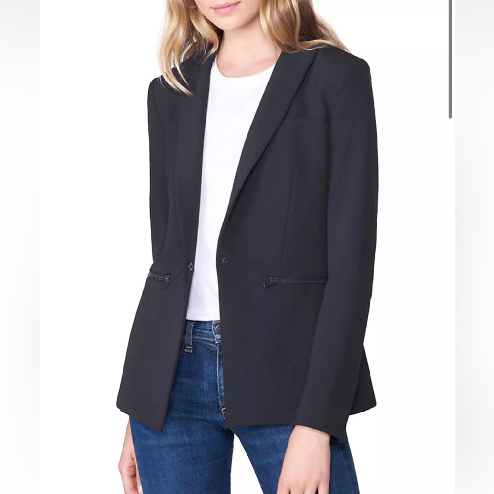Veronica Beard Core Scuba Jacket - Navy
